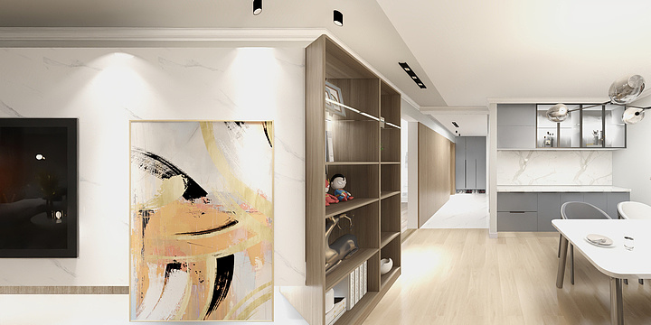 Ali~dongdong-翰林名城-装修设计方案