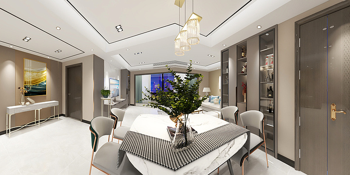 设计v萬正-翡翠城60-2-401吴总-装修设计方案