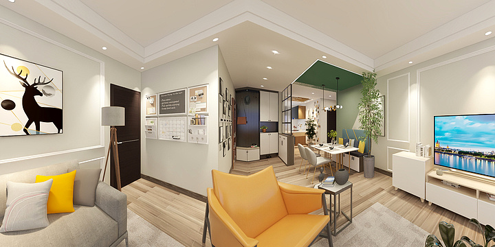 小莫设计师.-峰景新城-C-装修设计方案