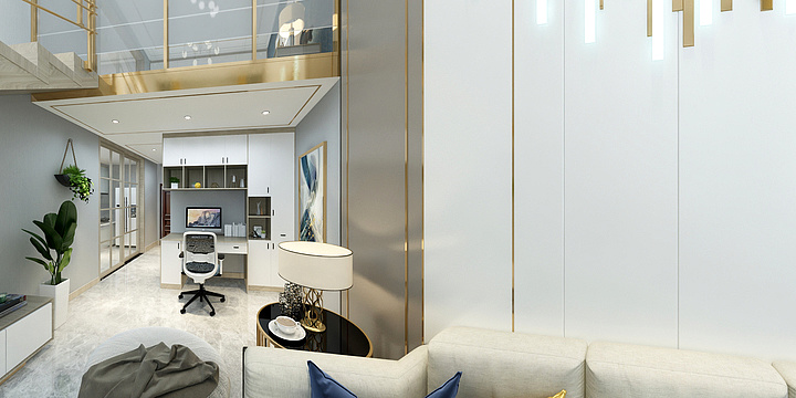 zsc798-万辉loft-装修设计方案