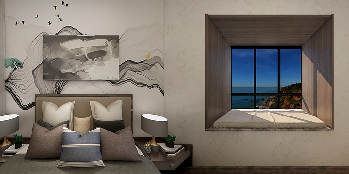 特雷西周-保利香槟国际效果图-装修设计方案