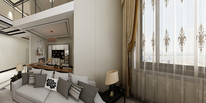 魔近设计-洋溪陶总-现代简约风-装修设计方案