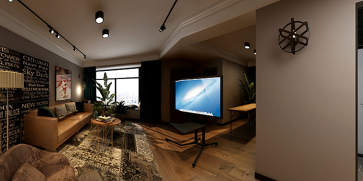 Scarletty-复古-装修设计方案