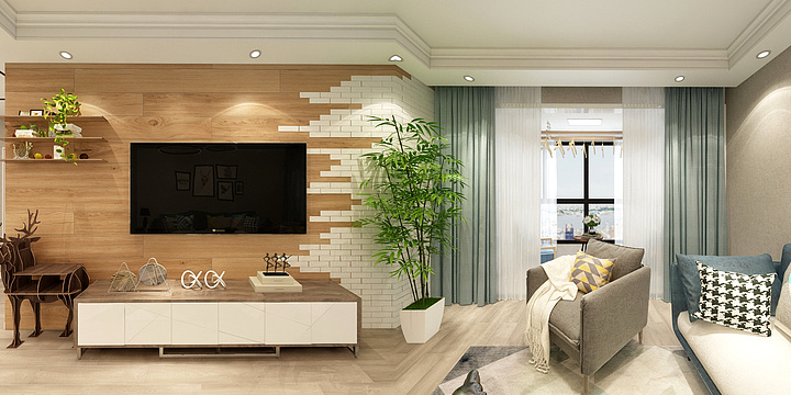 饭饱有烦恼-东方银座B区1号楼2单元16楼-装修设计方案