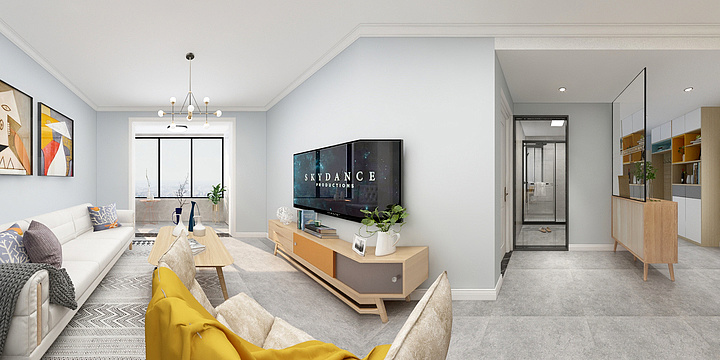 美哲装饰设计-盐湖新居-装修设计方案