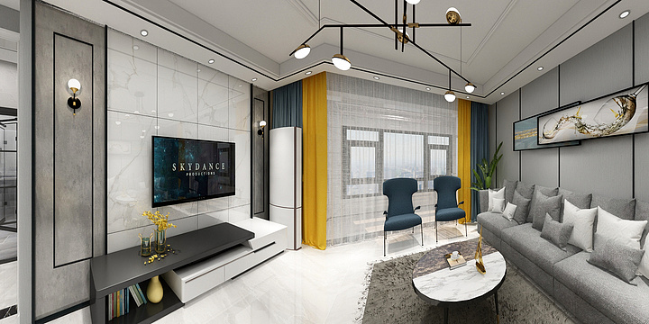 河南麦吉可装饰工程有限公司-路劲九郡5号楼2901-装修设计方案