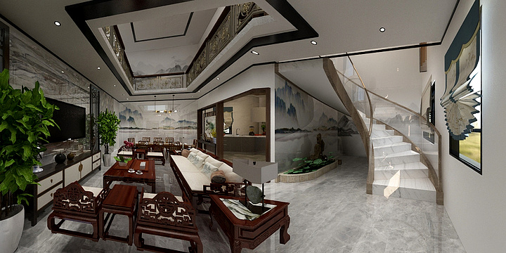 山石玖渡-未命名户型图-装修设计方案