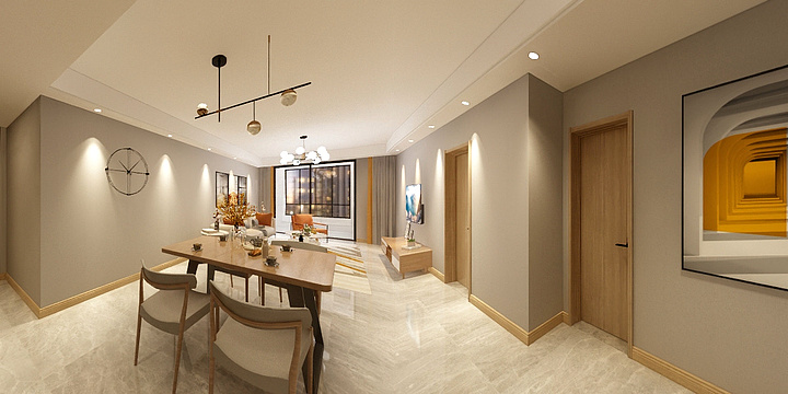 元设计工作室-七星首府-装修设计方案