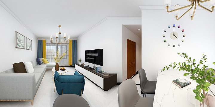 L秋玲-4-1803嘉湖君悦-装修设计方案