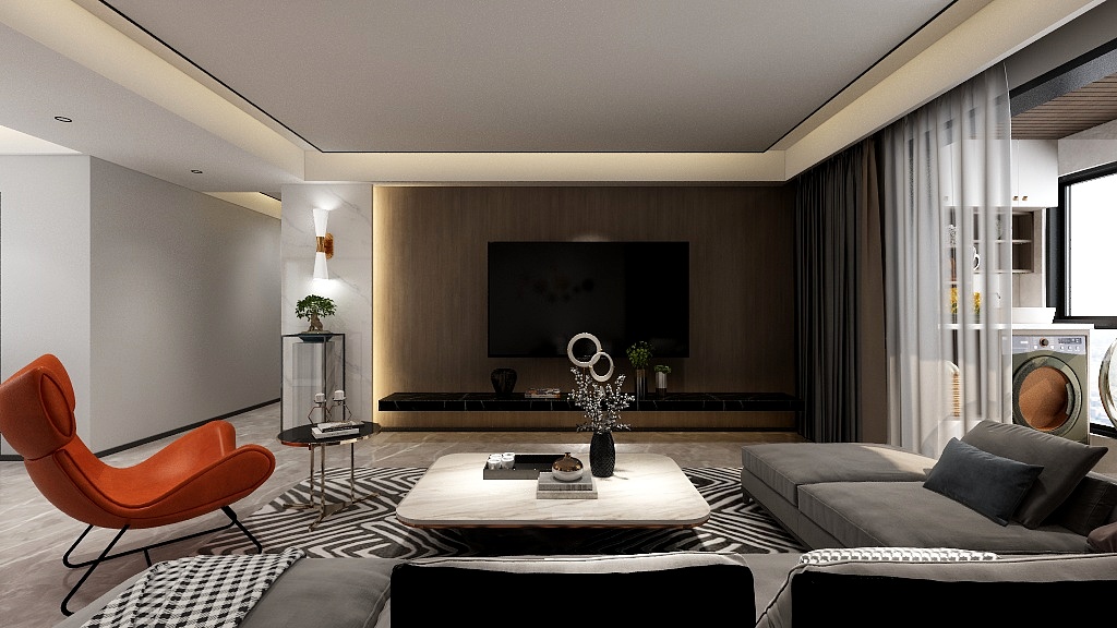 殷盼盼丨室內設計-中梁-装修设计方案