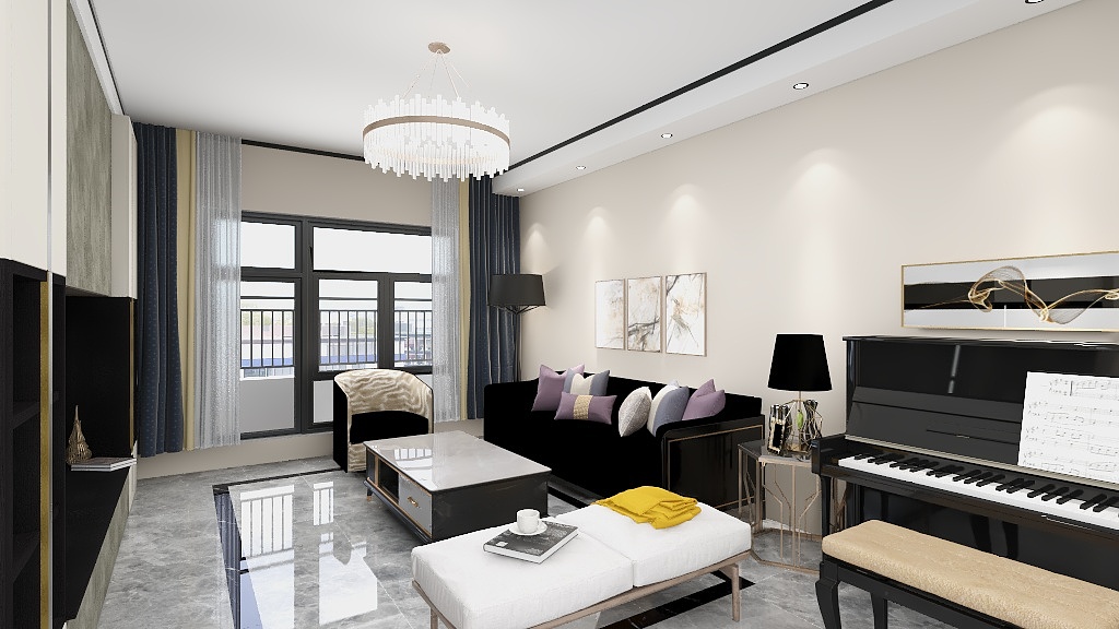 清風画雨-金地·忆华年-装修设计方案