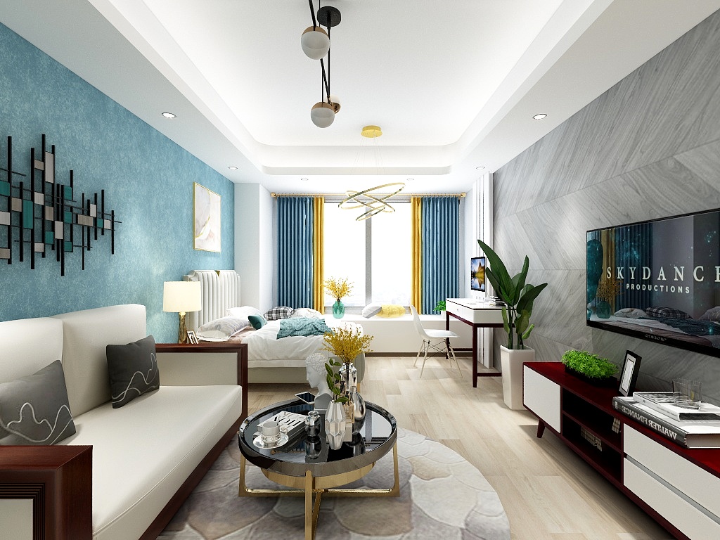 刘利-首开龙湖紫宸轻奢-装修设计方案