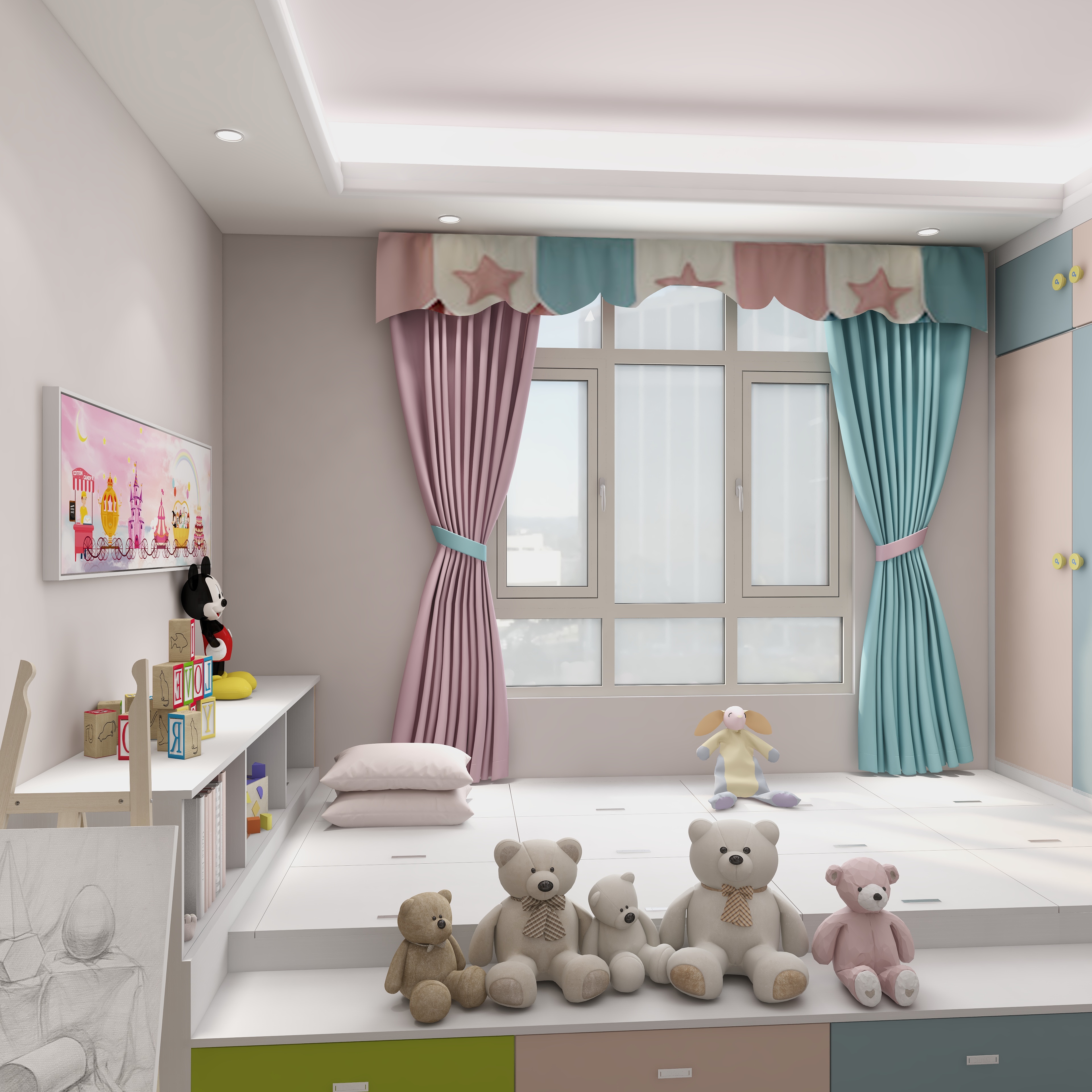 188****4448BCnr-儿童房空间-装修设计方案