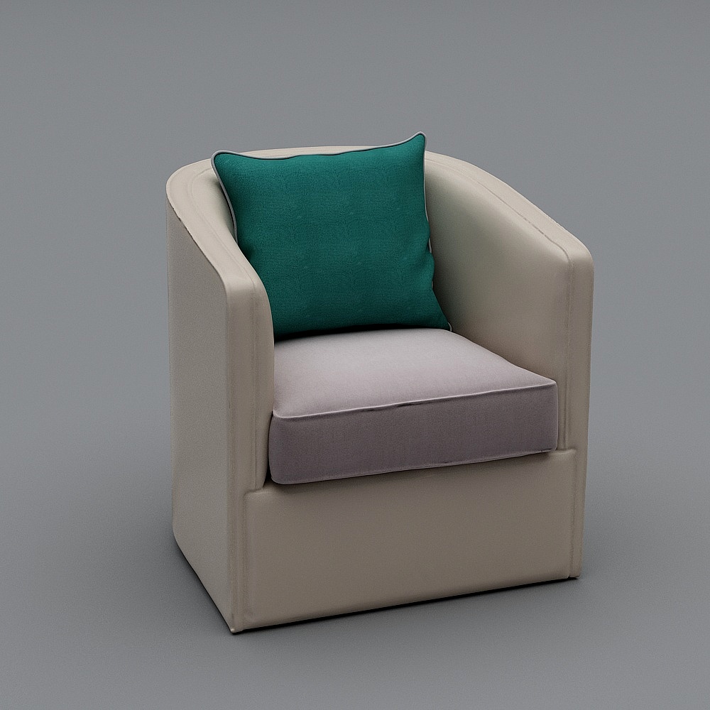 6621休闲椅3D模型