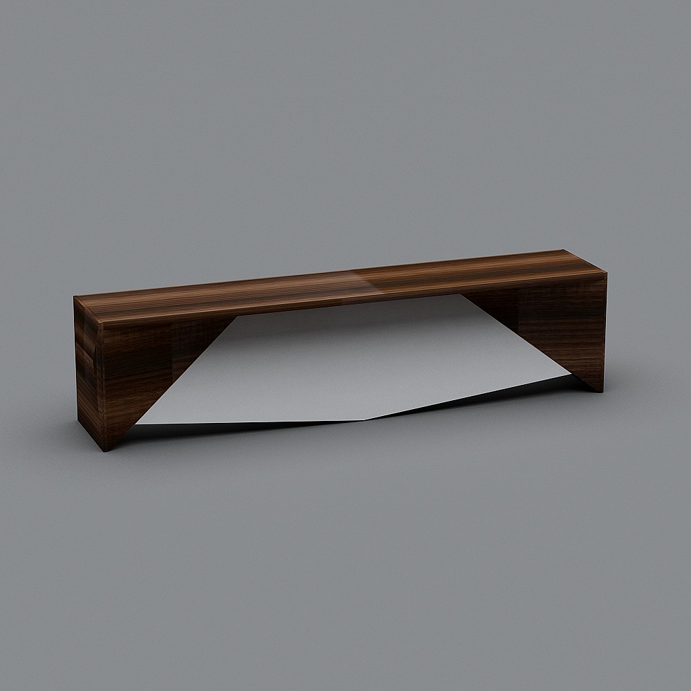 前台3D模型