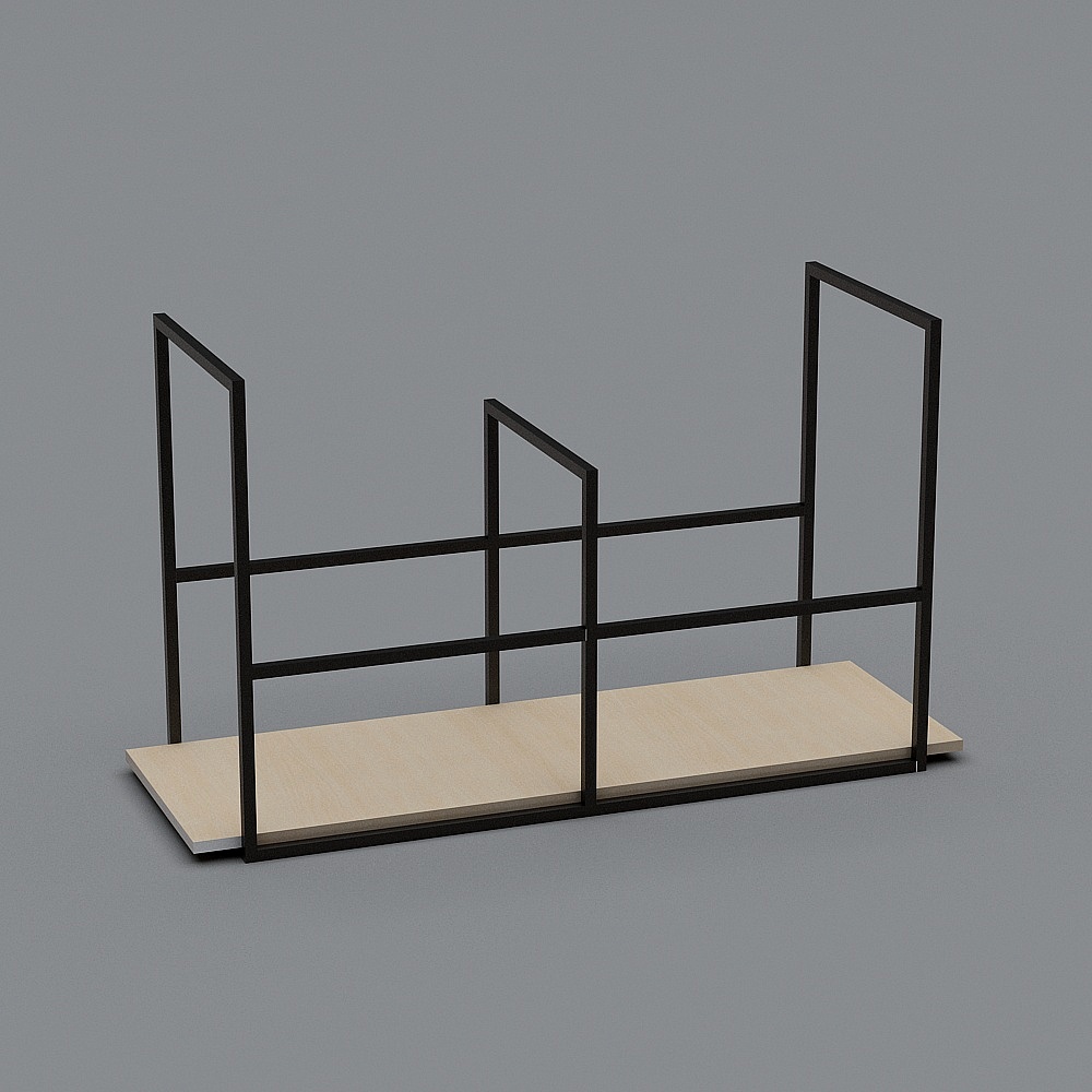 花架3D模型