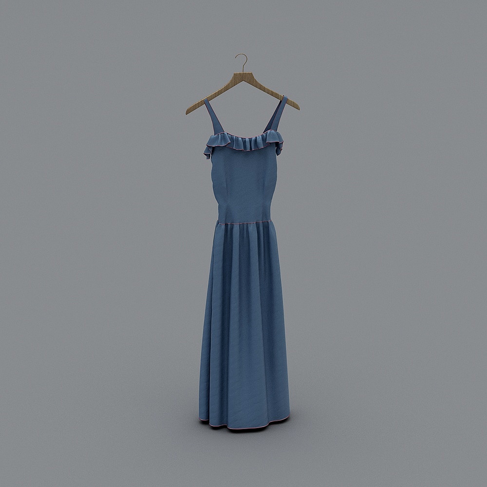 服装-233D模型