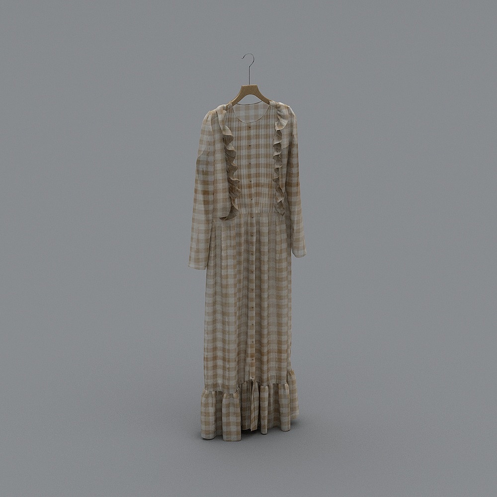 服装-383D模型