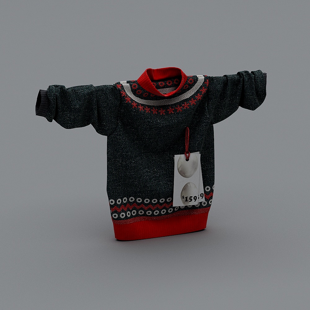 服装-863D模型