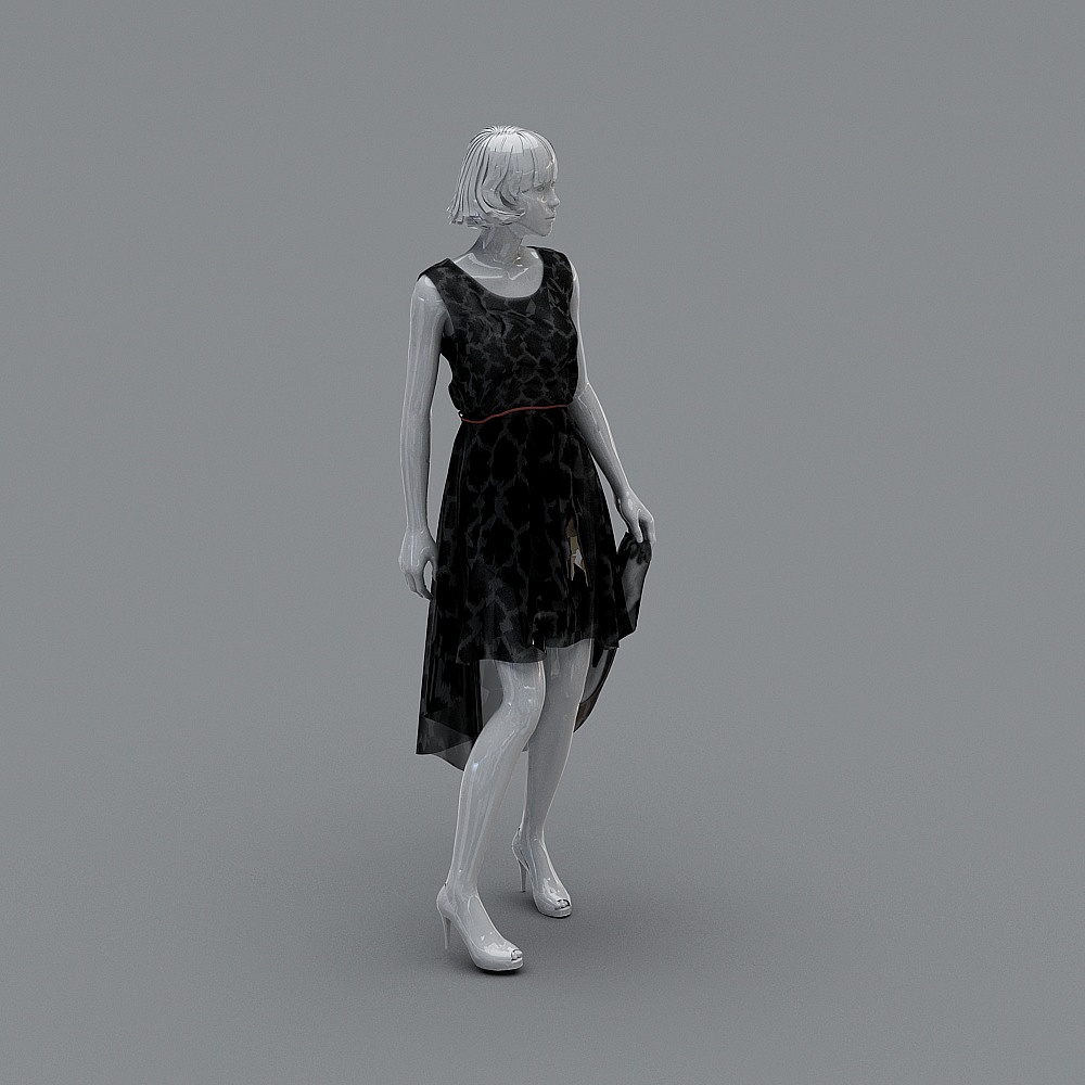服装-543D模型