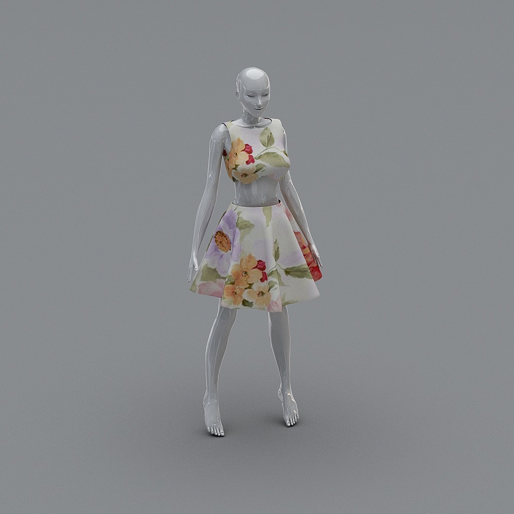 服装-553D模型