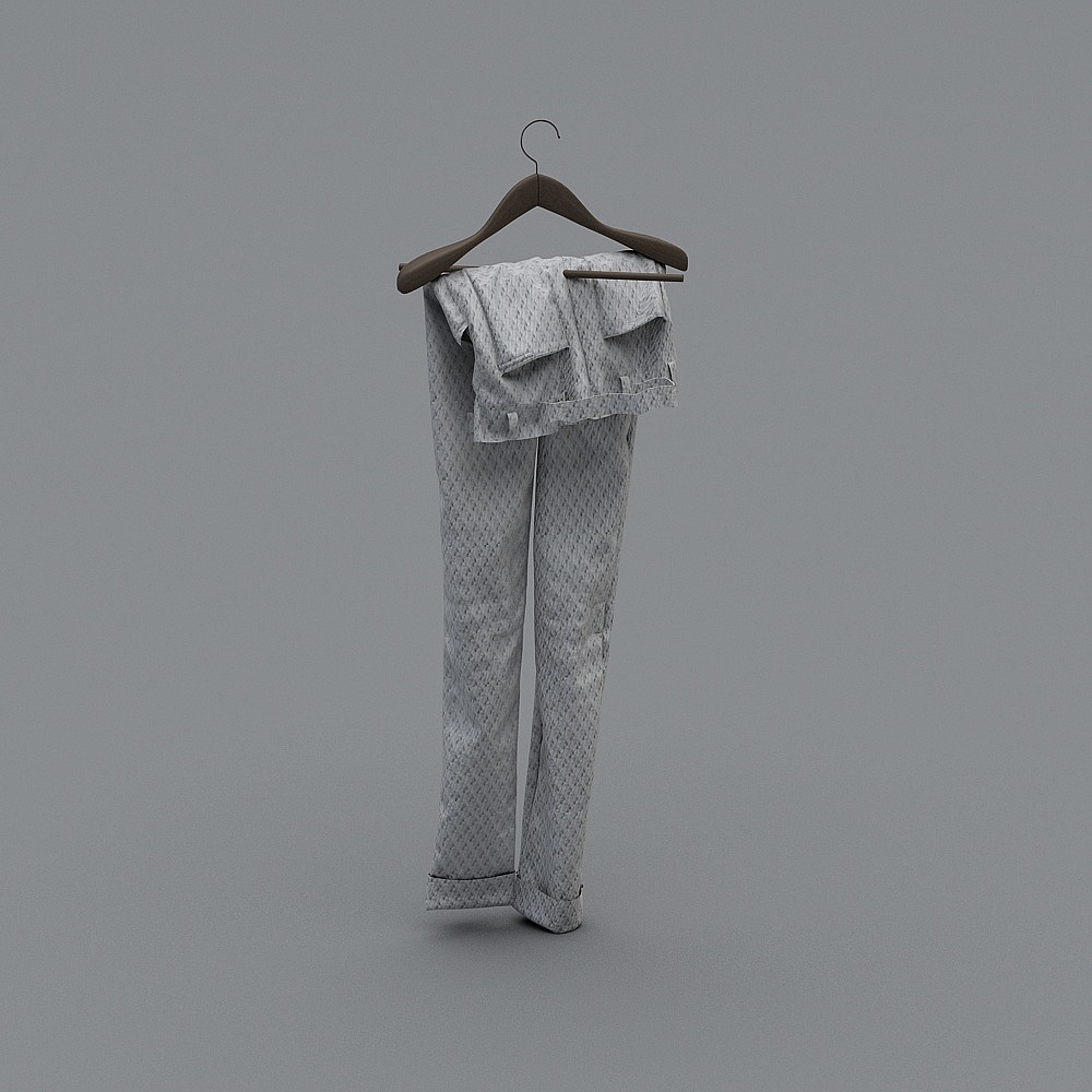服装-343D模型