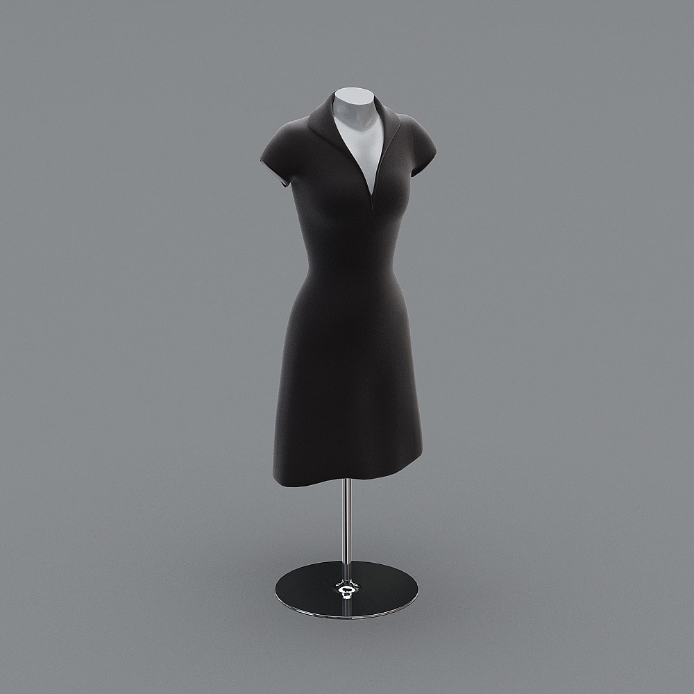 服装-373D模型