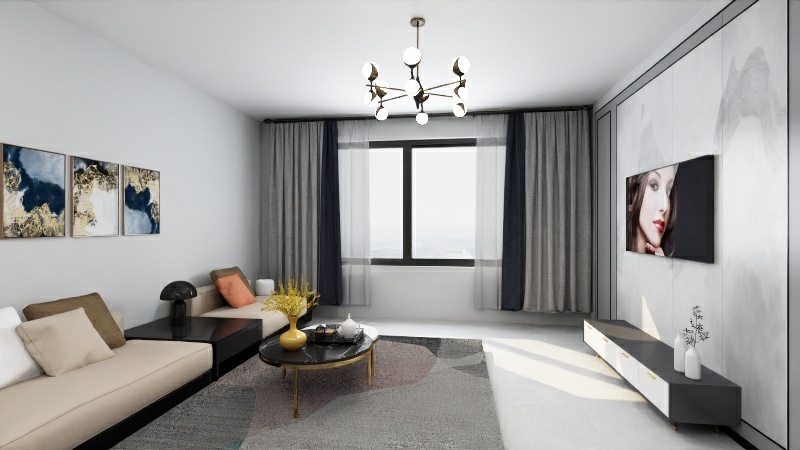 旺角空间设计-2-3-602*103平2#3-502*103平-装修设计方案