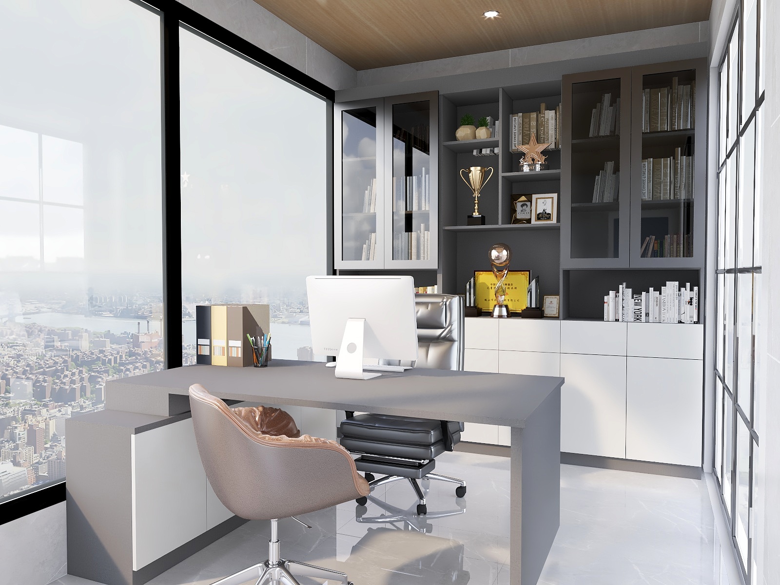 橙果-設计-信和小区门面房二楼-装修设计方案