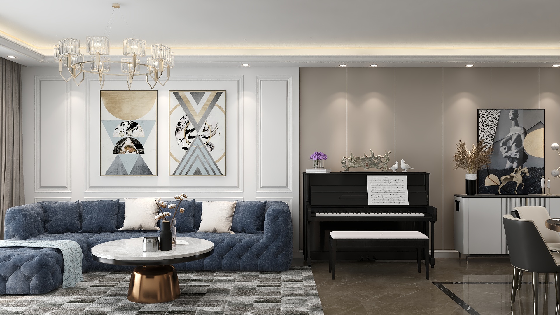 QC設記-轻奢简美-装修设计方案