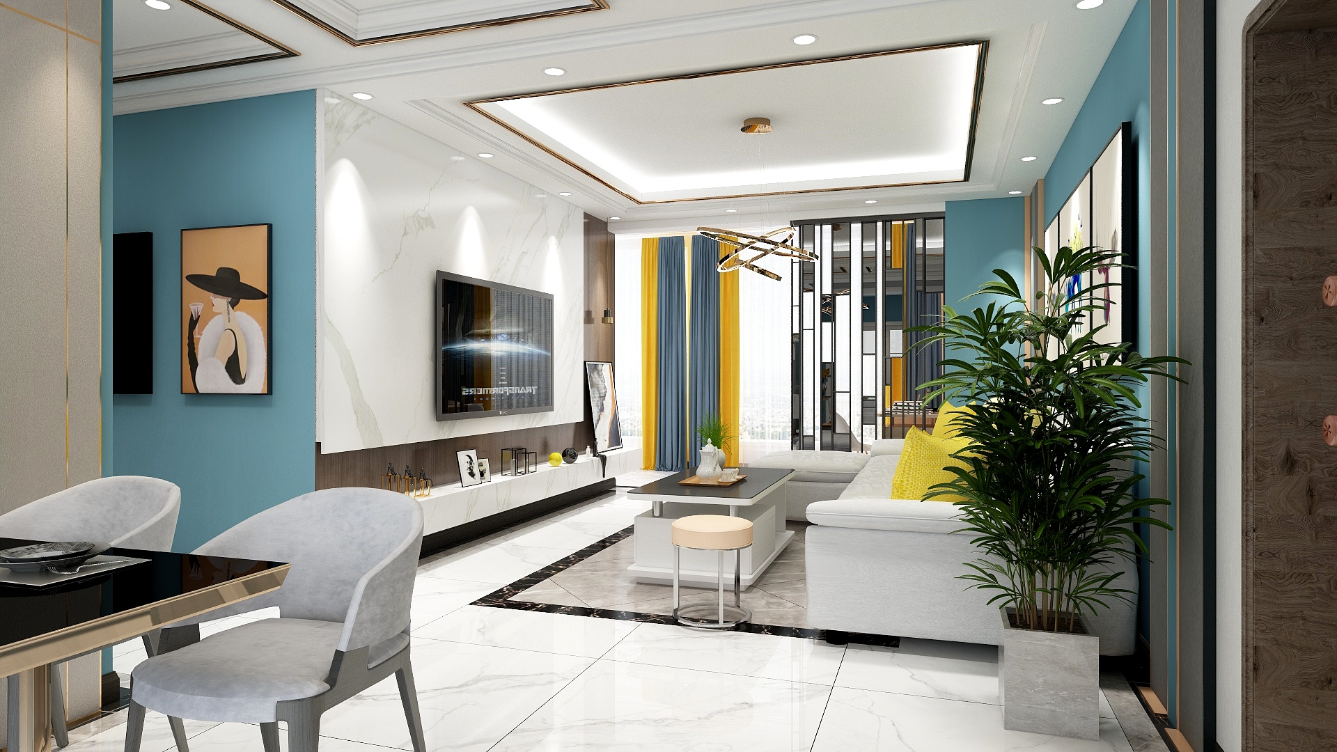 王先生安阳-崇庆坊C户型kjl-装修设计方案