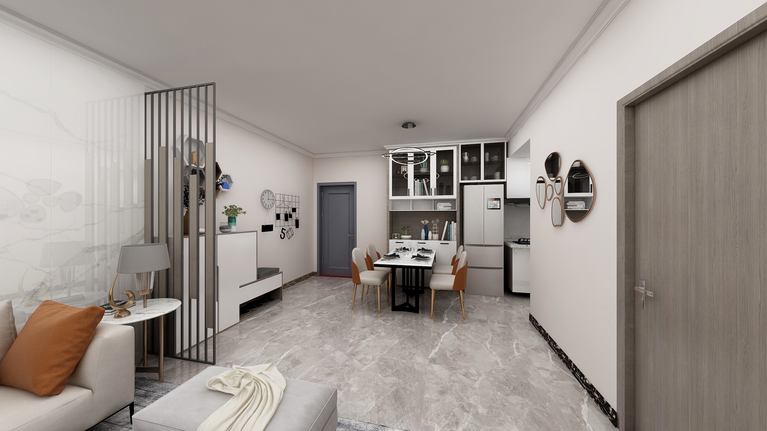 陈剑MrChen-艺源--百合星城78平-装修设计方案