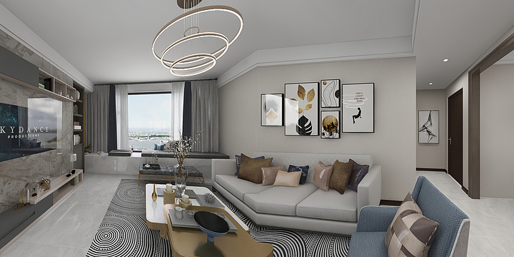 尚美城市人家吕铖-恒跃名城118-装修设计方案