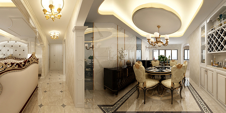 刘大劲Yrtz-新古典欧式-装修设计方案