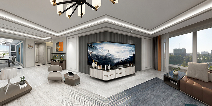 内蒙临河张宝山-杭后御龙城-装修设计方案