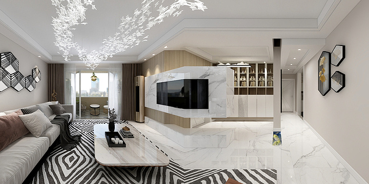 Toury-东城绿洲贺姐-VR-装修设计方案