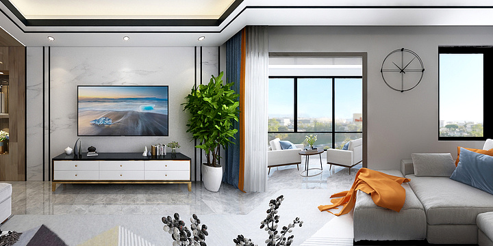 艺格设计工作室-江悦台方案2-装修设计方案