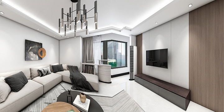 wemilywmy-南沙金茂湾林生-新中式风格-装修设计方案