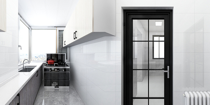 摩卡不要奶-大港工农村周女士雅居-装修设计方案