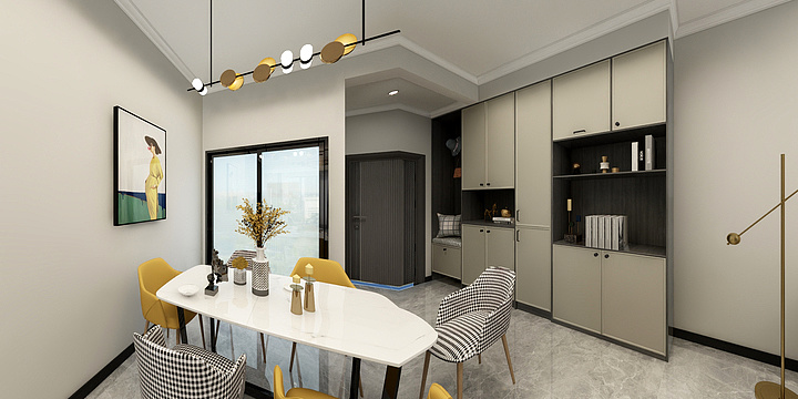 上辰设计x小雪-中央公园6期5-8-3-装修设计方案