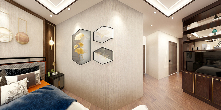 lxxlxx-双凤卧室-装修设计方案