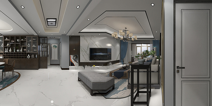 众一装饰A-闫家疃新村4#-1-1001-装修设计方案