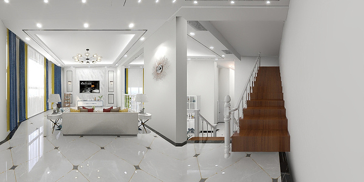 润豪灯饰厨卫-峡山别墅-装修设计方案