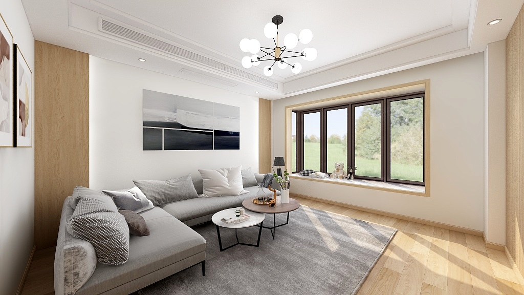 李珊珊SCOA-高科荣域一层-装修设计方案