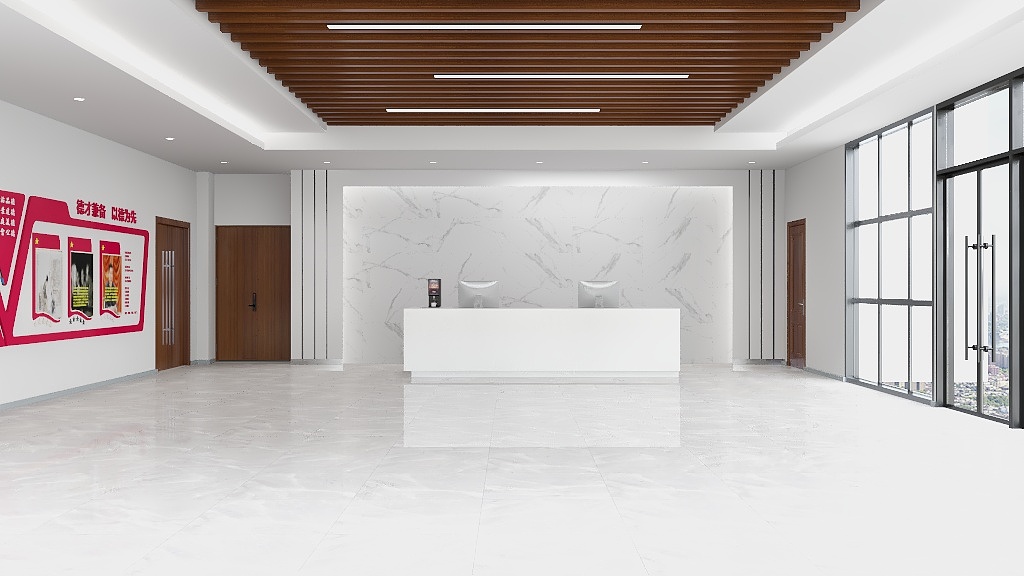 漂流瓶-国电宿舍门厅方案二-装修设计方案