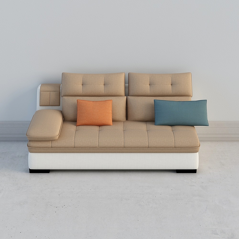 WXN1011-D沙发（三位）3D模型