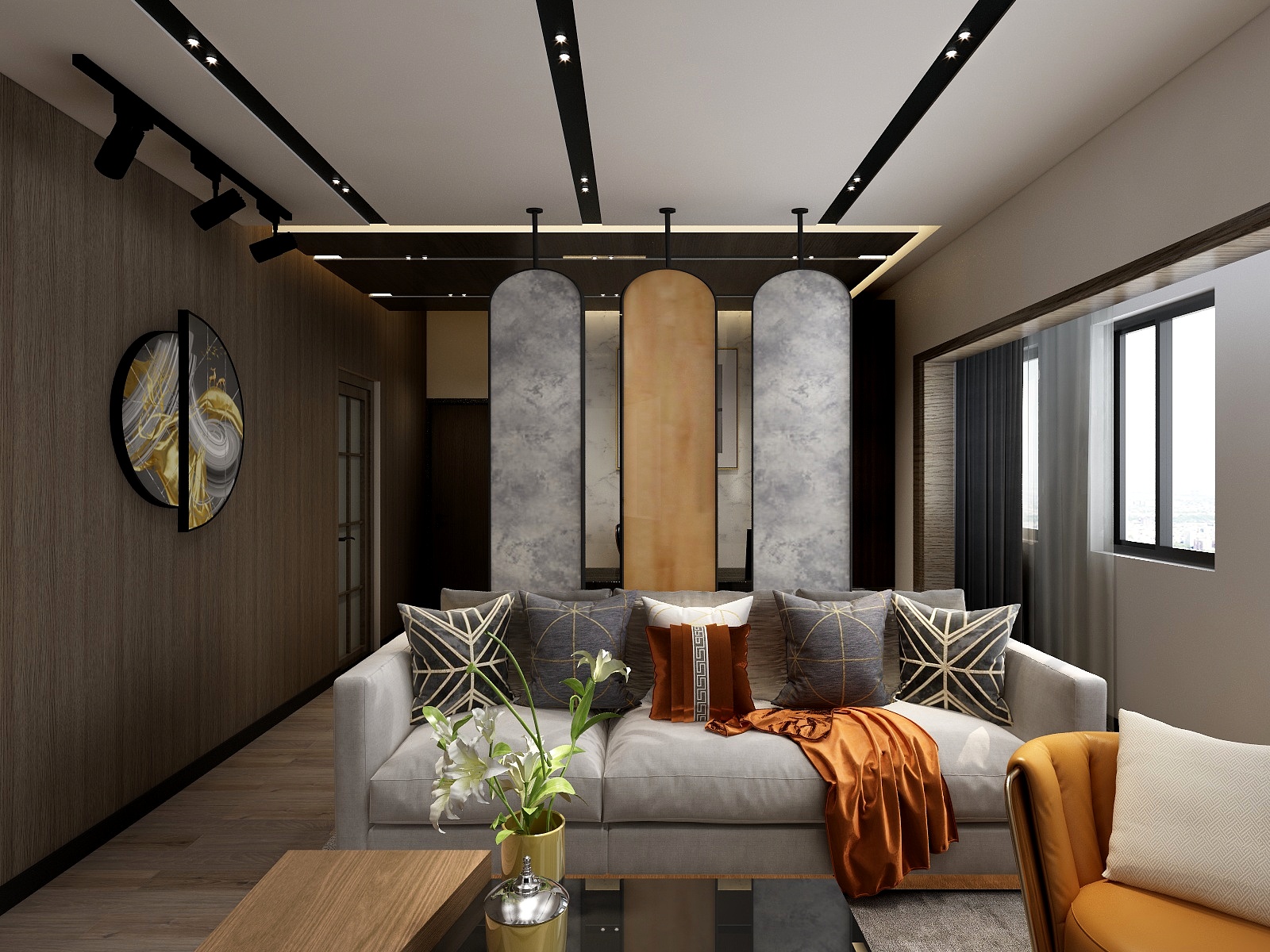 文洋的教室-瑞和园89.50㎡B户型3室2厅1卫-装修设计方案