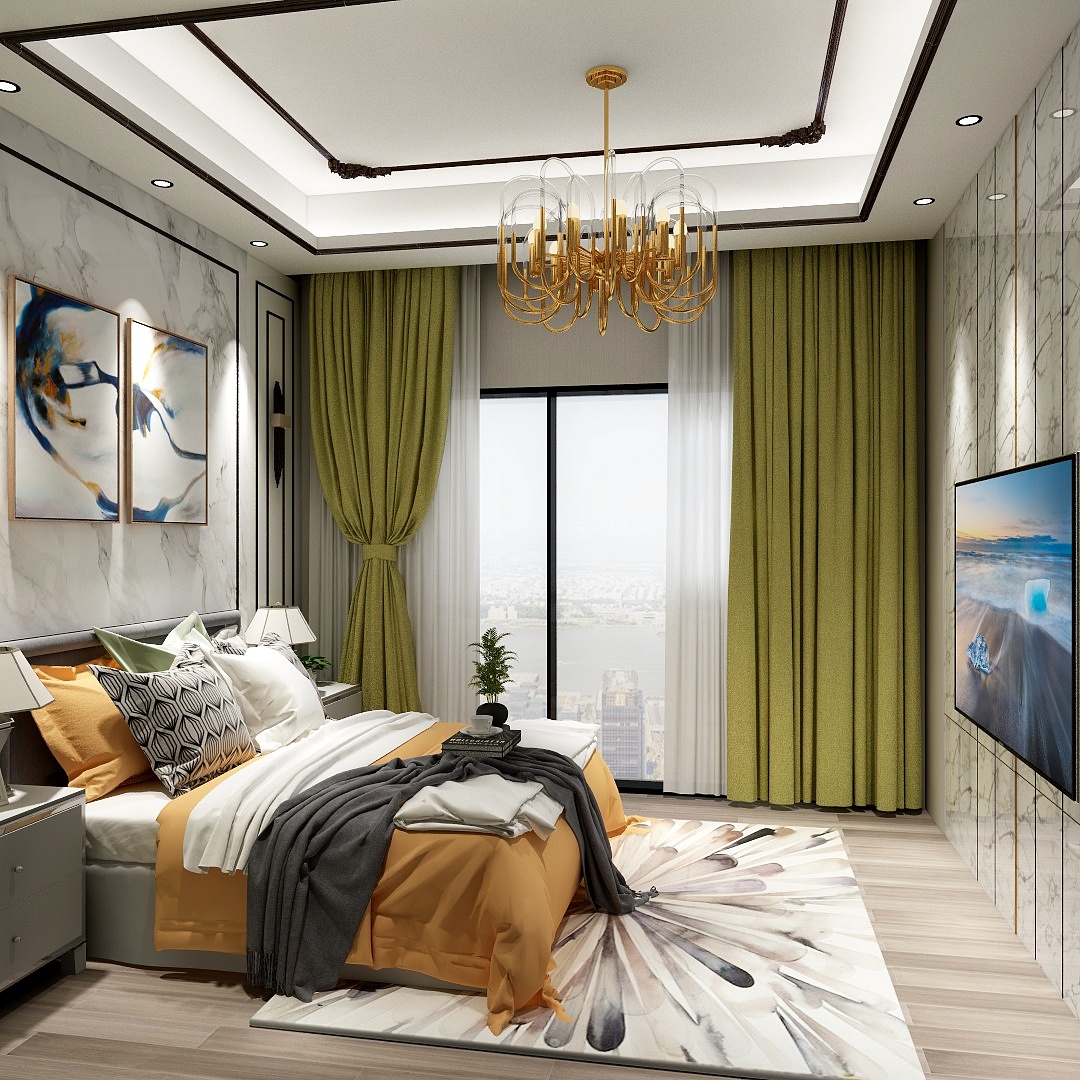 135****4017yGaQ-瑞和园89.50㎡B户型3室2厅1卫-装修设计方案