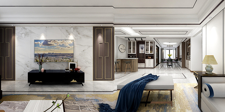余晓磊-蓝堡湾200-装修设计方案