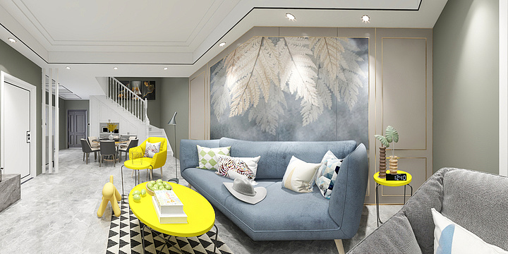 设计师就是你-滨江一号冯姐全屋定制效果图-装修设计方案